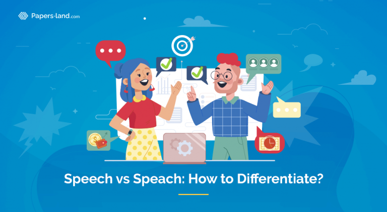 speech vs spoken word