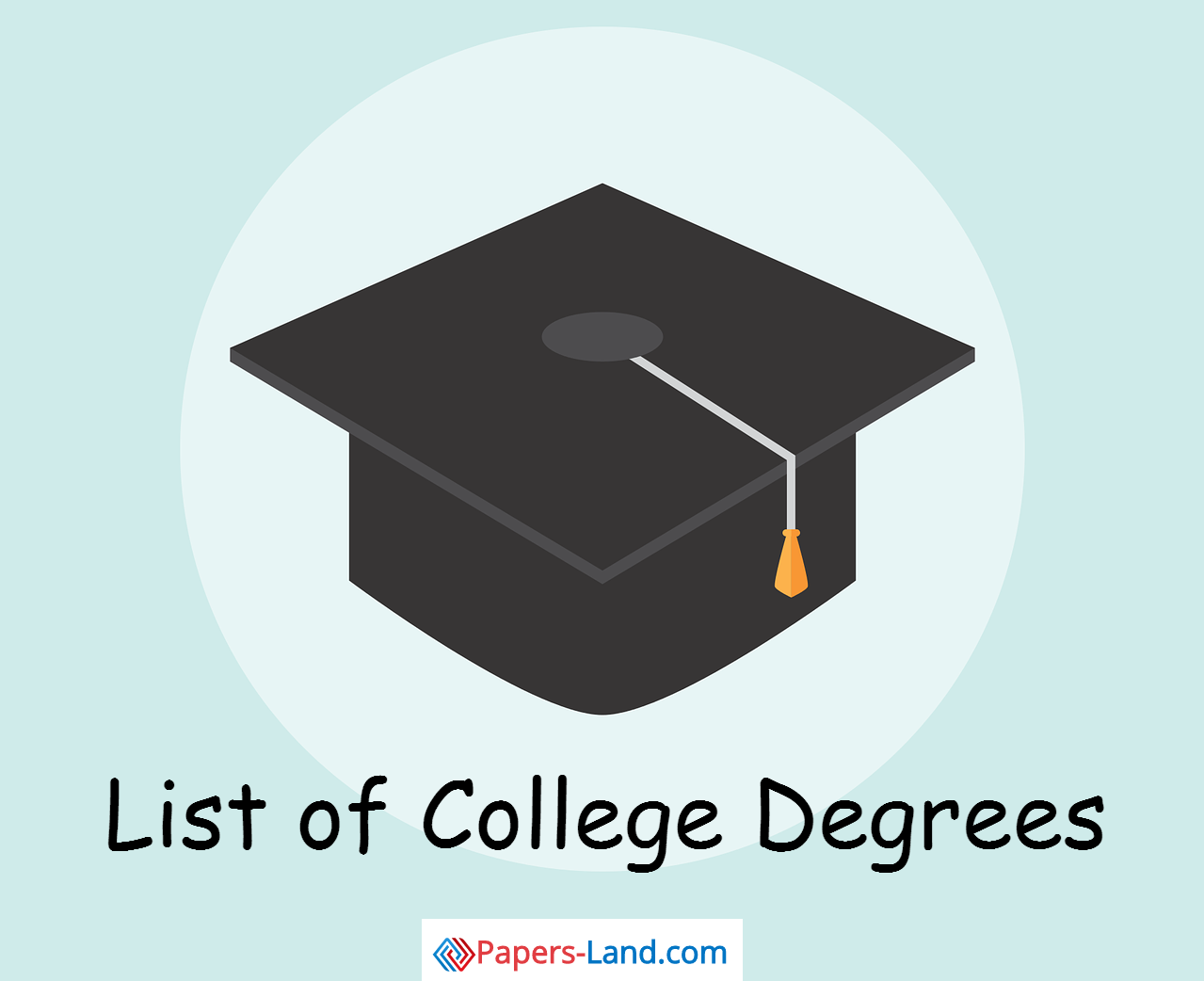 List of College Degrees