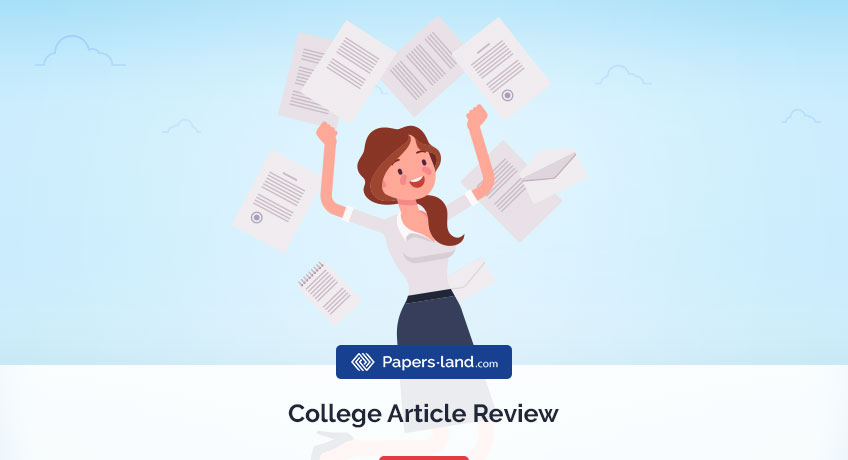College Article Review