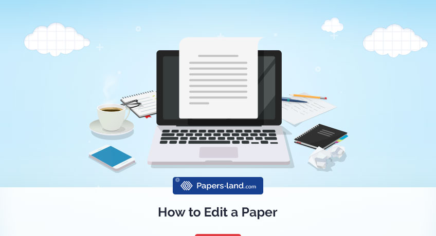 How to Edit a Paper