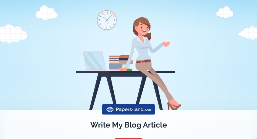 Write my Blog Article