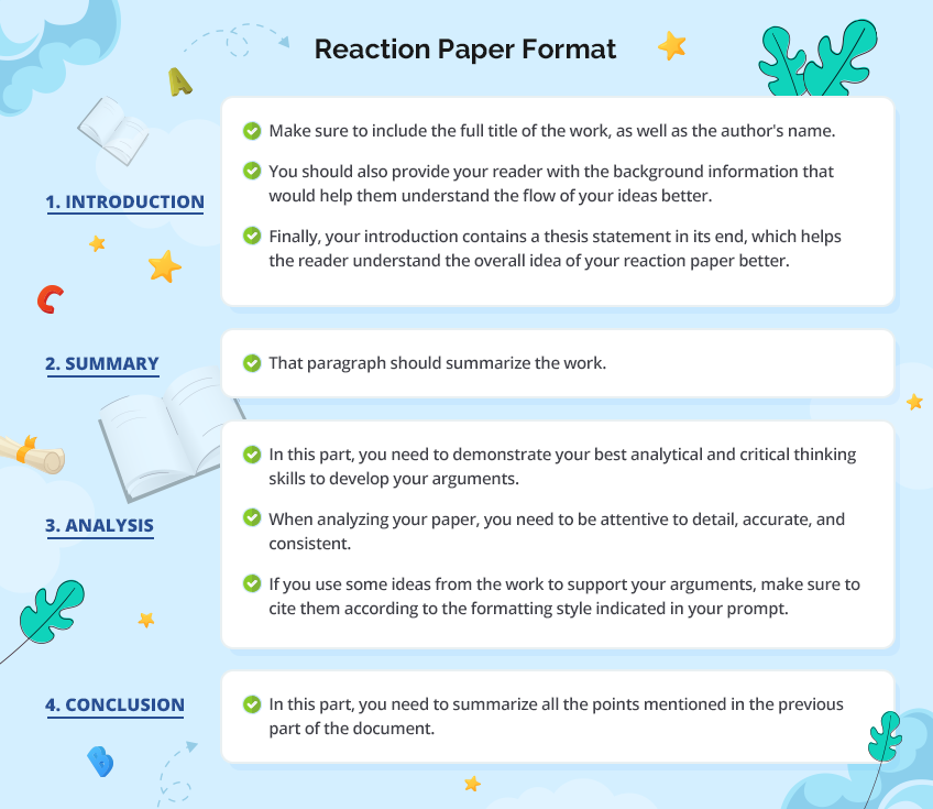 reaction paper guidelines