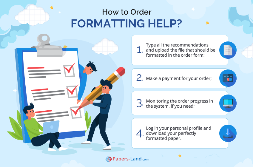 How to Order Formatting Help