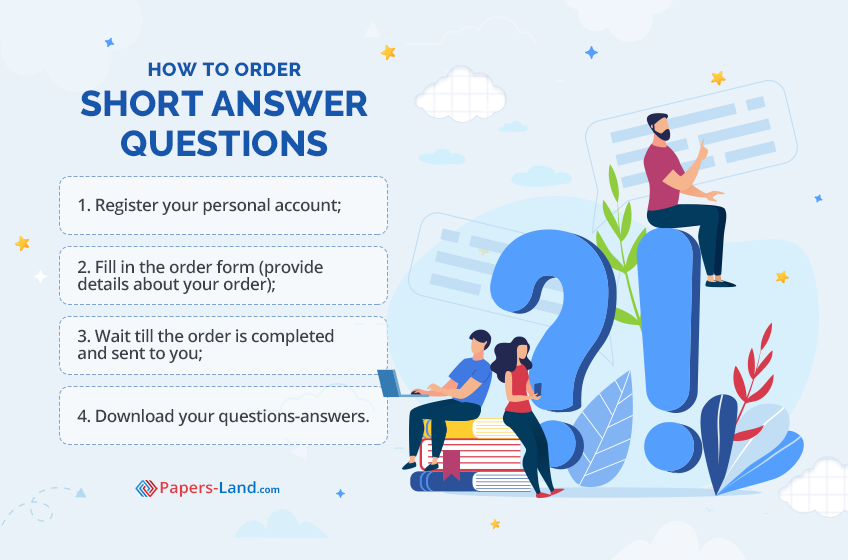 How to Order Short Answer Questions 