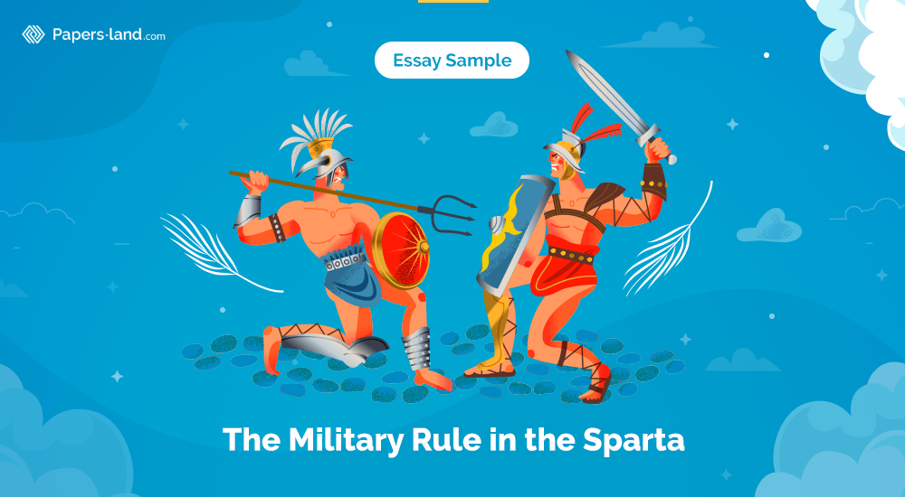 Sparta military essay sample